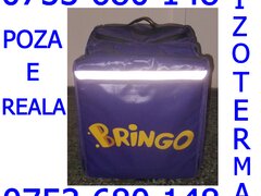 Geanta noua Livrari Bringo rucsac extensibil bun si pt Bolt Food Glovo Wolt